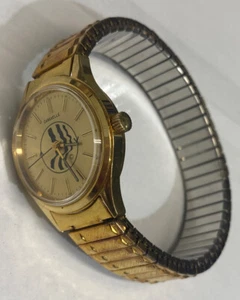 Caravelle By Bulova Women's Wind Up Watch Girl Scout Logo RARE Runs Good - Picture 1 of 13