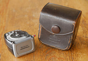 RARE EP engraved 1958 Nikon Nippon Kogaku Exposure Meter for SP S3 S4 S3M case