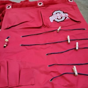 Ohio State Buckeyes Jewelry or Multipurpose Organizer HANGS Over The Door - Picture 1 of 3