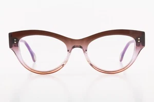 Rare Authentic Anne et Valentin OCTET 1311 47mm Translucent Brown Violet France - Picture 1 of 5