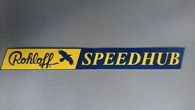 ROHLOFF SPEEDHUB AUFKLEBER.NEU  - Bild 1 von 2