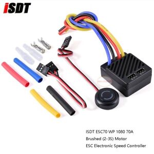 Good ISDT ESC70 WP 1080 70A Brushed (2-3S) Motor Electronic Speed Controller ESC