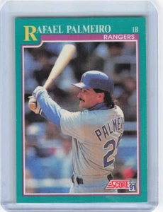 1991 Score Rafael Palmeiro #216 - Picture 1 of 2