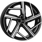 ALLOY WHEEL MAK QVATTRO FOR SEAT 9x20 5x112 BLACK MIRROR 0B1