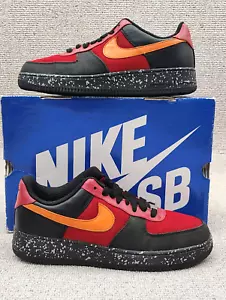 Nike Air Force 1 Premium Black Mandarin 315180-681 Men's Size 10 - Picture 1 of 19