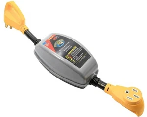 Camco PowerGrip Camper/RV 50-Amp Circuit Analyzer Dogbone (55313) - Foto 1 di 6