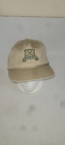 Ireland Truckers Hat Cap w Rope Adjustable Snapback Tan By Zkapz Nwot - Picture 1 of 6
