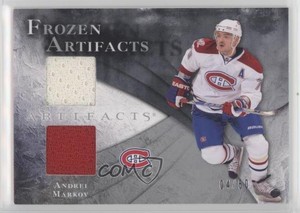 2010-11 Upper Deck Artifacts Frozen Jersey Silver /50 Andrei Markov #FA-AM