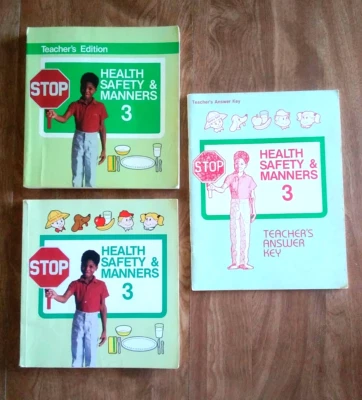 Abeka Health Safety & Manners Third Grade, 1st Edition w/ Teacher's Edition  - Image 1 of 2
