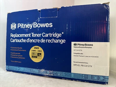 CARTUCHO TÓNER Pitney Bowe C4127X HP LJ 4000 4050 HP3-D LaserJet Canon LBP 1760 Foto 1 de 4