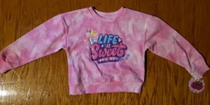 Jojo Siwa Pink Life Is Sweet Nickelodeon Sweatshirt Size Small (6/6x) - Picture 1 of 5