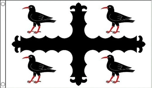 FLINTSHIRE FLAG 5' x 3' Sir Y Fflint Wales Welsh Flint County Flags - Image 1 of 1