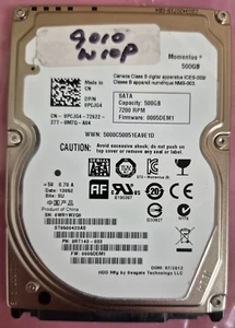 Disco duro para computadora portátil Seagate Momentus 500 GB SATA de 2,5"" HDD 9RT143-033 ST9500423AS - Imagen 1 de 3