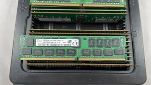 Micron/SK Hynix/Samsung 16GB 2400MHz ECC REG Memory 2Rx4 PC4 - Picture 1 of 2