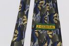 3442)  J.Garcia   Men's  Tie 100%  Silk   Made In  Korea