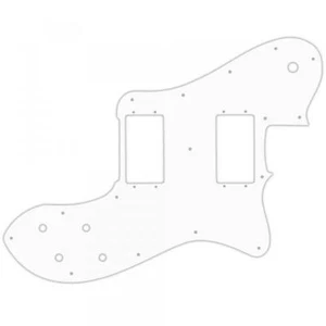 USA PICKGUARD per FENDER® DELUXE 1972-1982 VINTAGE TELECASTER® 3Ply PG WHITE WBW - Foto 1 di 1