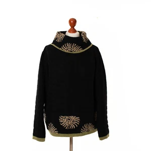 Suéter mujer CARLA DU NORD negro 40% lana 20% alpaca talla XL 12933 - Imagen 1 de 6