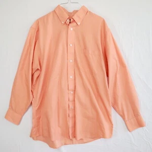 Chaps Shirt Mens Large 16-16.5 32/33 Essentials Regular Fit Button Long Sleeve - Picture 1 of 7