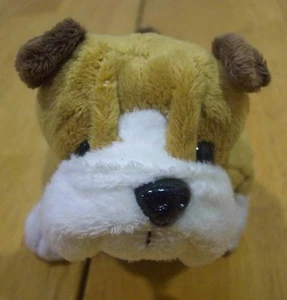 Ganz Webkinz TAN BULLDOG DOG 7" Plush STUFFED ANIMAL Toy - Picture 1 of 1
