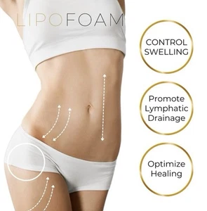Paquete de 3 almohadillas de espuma lipo 8,5”x11” post cirugía recuperación de liposucción ab grado médico - Imagen 1 de 7