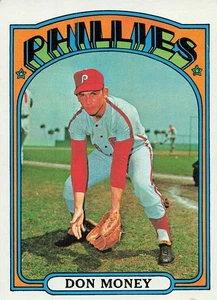 DON MONEY 1972 TOPPS BASEBALL #635 - Picture 1 of 2