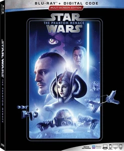 Star Wars: Episode I - The Phantom Menace (Blu-ray + Digital) New - Imagen 1 de 3