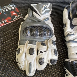 Alpinestars Stella GP Damen Large Leder Motorrad Handschuhe Größe L Neu aus altem Lagerbestand - Bild 1 von 13