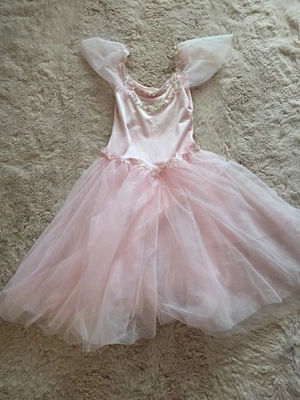 Disfraz Ballarina Niñas Vintage Años 90 Rosa Vestido Talla 12 Foto 1 de 4