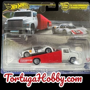 Porsche 906 Carrera 6 2020 - Hot Wheels Car Culture Team Transport con equipaje de mano - Imagen 1 de 4