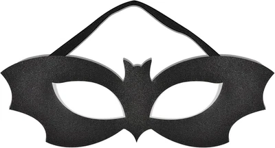 Bat Mask for Women, PU Leather Black Bat Eye Mask Costume for Men Women Girls Ad - Image 1 of 4