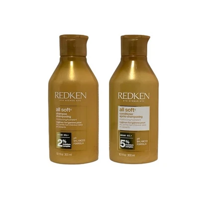 Redken All Soft Shampoo & Conditioner Set 10.1 oz Each Bundle - Image 1 of 4