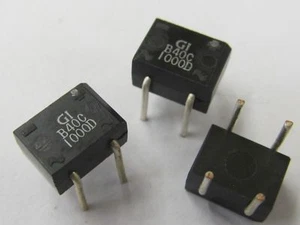 10 Stück - B40C1000D 40V 1A Brückengleichrichter Rectifier GI DIP4 - 10pcs - Bild 1 von 1