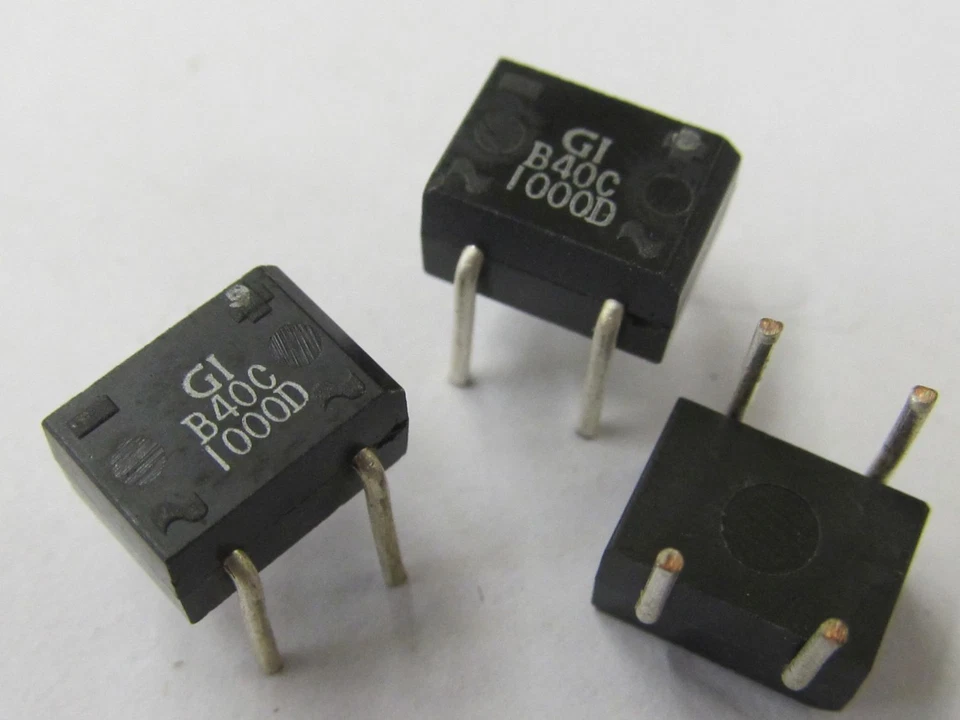 10 Stück - B40C1000D 40V 1A Brückengleichrichter Rectifier GI DIP4 - 10pcs - Bild 1 von 1