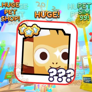 Huge Santa Monkey - Pet Simulator 99 - Pet Sim 99 - CHEAP & FAST DELIVERY