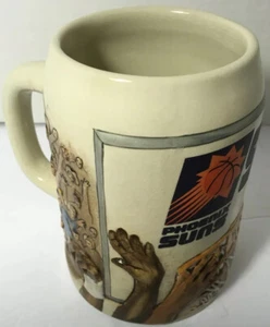 Vintage NBA Phoenix Suns Ceramic SPORTSTEIN~HANDPAINTED~NUMBERED~Embossed~By CUI - Picture 1 of 12