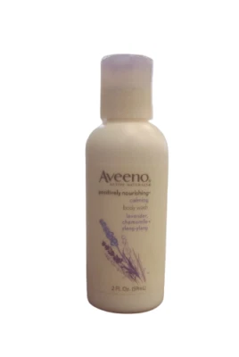 Aveeno Positively Nourishing Calming Lavender Body Wash Travel Size 2oz/59ml - Image 1 of 2