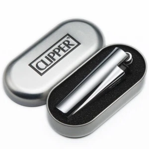 Metal Lighter Case Cover Holder Sleeve Pouches w Box For CP22 Clipper Lighter - Picture 1 of 13