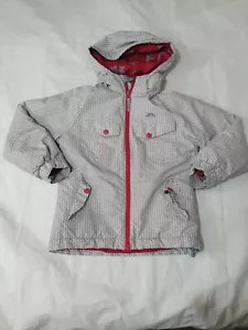 5-6 years Girls tresspass tp50 Coat white please read (48) - Picture 1 of 7