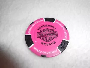 Genuine Harley-Davidson Poker Chip (Henderson Nevada) - Picture 1 of 2