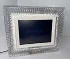 Grand cadre photo numérique Waterford coupé cristal Somerset 8 pouces, MD8001
