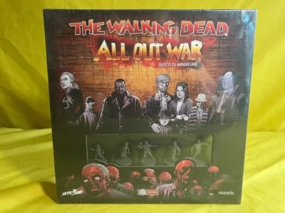 THE WALKING DEAD ALL OUT WAR BOARD GAME SEALED  MANTIC NEW ! ITALIAN VERSION G11 - Image 1 of 4