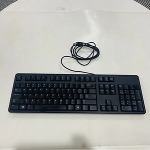 DELL KB212-B Full-Size Slimline USB Keyboard - Picture 1 of 5