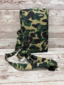 A Bathing Ape BAPE Crossbody Card Wallet Green Camo - Picture 1 of 3