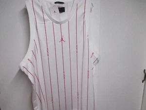 NIKE ""AIR JORDAN"" HERREN BASKETBALL-TRIKOT/SHIRT (3XL) NEU MIT ETIKETT WEISS #23 JORDAN RÜCKEN - Bild 1 von 6