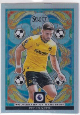 Panini Select Premier League 2023-24 No. 2 Pedro Neto Stained Glass SSP Case Hit - Image 1 of 2