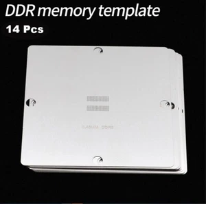 Kit de plantillas de rebolado BGA 90 mm DDR2 DDR2-3 DDR3-2 DDR3-3 DDR5 DDR7 GDDRX - Imagen 1 de 1