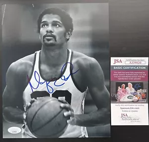 MARQUES JOHNSON SIGNED 8x10 PHOTO *JSA COA* AUTOGRAPHED BUCKS FUTURE HOF - Picture 1 of 1