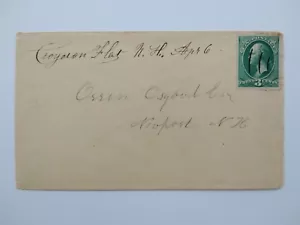 New Hampshire: Croydon Flat (#1) 1875 (circa) copertina, DPO Sullivan Co - Foto 1 di 2