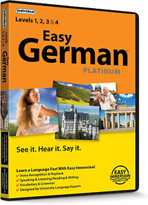 Easy German Platinum levels 1-4 for PC NEW!