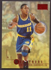 1996-97 Skybox Premium Star Rubies #154 B.J. Armstrong | NM - MT | Warriors